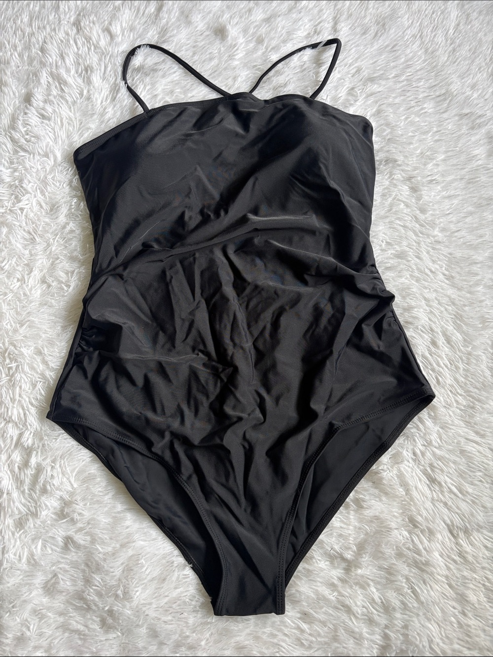 New In Packaging American Trends Black One Piece Swimsuit Size 2XL